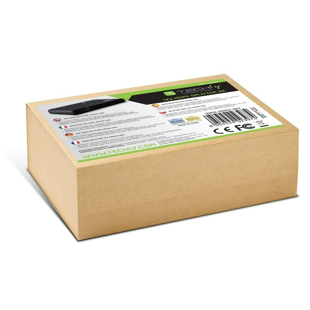 Διακόπτης HDMI Techly IDATA HDMI2-4K2